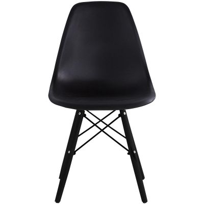 2. SCANDINAVIAN CHAIR MATERA BLACK SET OF 2