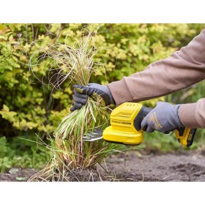 10. STANLEY STCSS20B-XJ Cordless Shears 20cm
