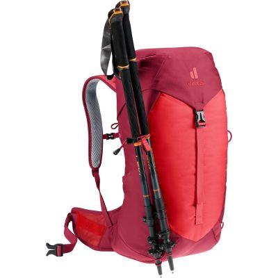 3. Deuter AC Lite 24 Hiking Backpack, Cherry/Masala