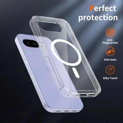 4. Tech-Protect FlexAir Hybrid MagSafe Case for Google Pixel 10A - Clear
