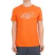 Men’s T-Shirt 4F M3573 orange 4FWAW26TTSHM3573 70S