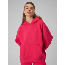 Women's open-front hooded sweatshirt 4F 4FRSS26TSWSF2623-62S