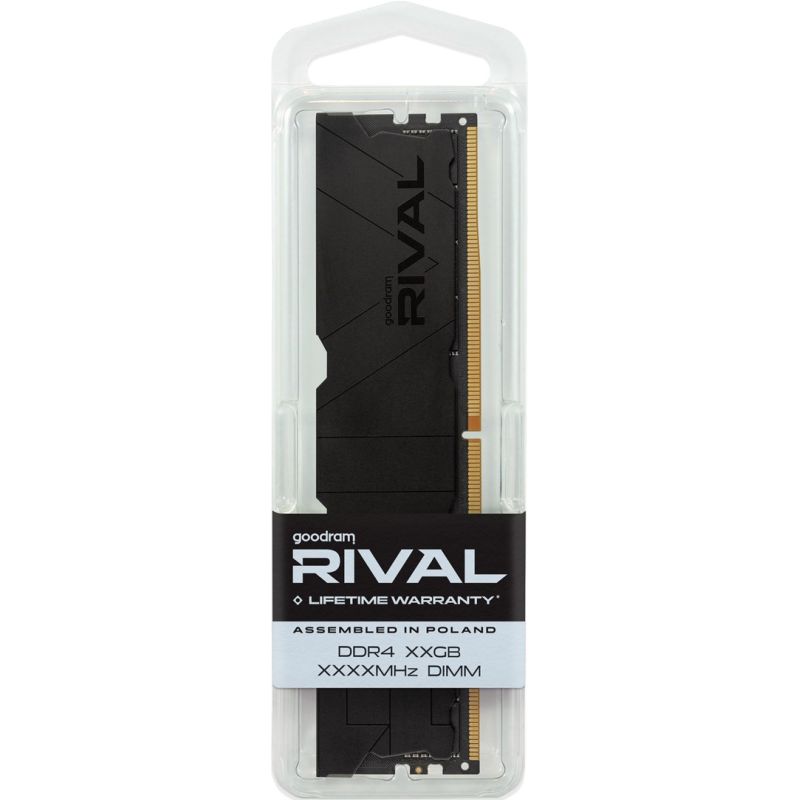 8. DDR4 2x16GB KIT UDIMM goodram RIVAL Deep Black