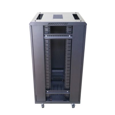 4. Extralink Rack Cabinet 22U 600x800 Black Floor Standing