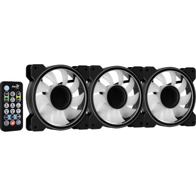 6. Fan + Hub AEROCOOL PGS MIRAGE 12 ARGB PRO (3x120)