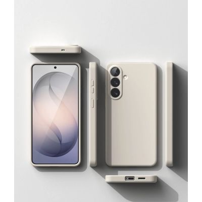 5. Ringke Silicone MagSafe Case for Samsung Galaxy S26+ - Beige