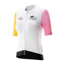 Rockbros 15210005003 S Women's Cycling Jersey with Print - White