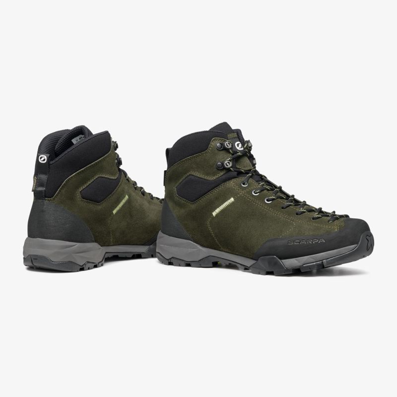 6. Scarpa MOJITO HIKE GTX Green, Lime