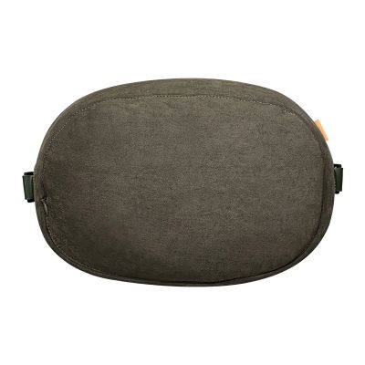 3. Baseus ComfortRide Series car headrest cushion with 2 materials - dark green