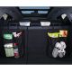 4. Car organizer for the rear seat backrest for the trunk black