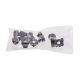 4. Fixed shelf For 10” cabinets Lanberg AK-1012-B (180 mm; black)