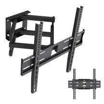 MACLEAN TV MOUNT 32-70''MAX VESA 400X400, 32-70", UP TO 40KG, BLACK, TILT ADJUSTMENT +12°~-12° I