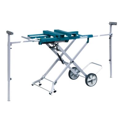 3. Makita WST05 Wood Saw Stand 4 Legs Blue, Gray