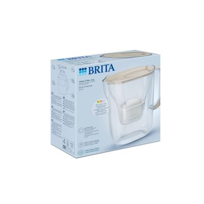 3. Brita Style Essential+1 Maxtra Pro PP Filter Jug (Sand)