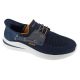 Skechers Slip-Ins: Delson 3.0 – Roth 210606-NVY Navy Blue, Size 41