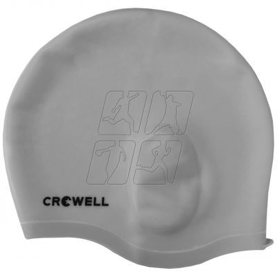 5. Swimming cap Crowell Ucho Bora silver col.4