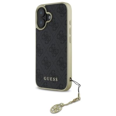 2. Guess 4G Charms Collection case for iPhone 16 Plus - black