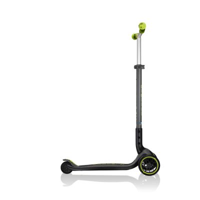 11. Globber Master Prime 3-Wheel Scooter / Black - Lime Green 664-106