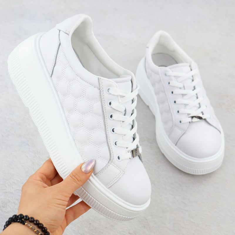 2. Filippo W DP7285 PAW639B quilted platform shoes