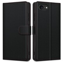 Tech-Protect Wallet Case for iPhone 16e / 17e - Black