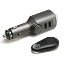 Car alarm & car charger 2 in 1