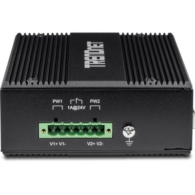 5. TRENDnet Industrial Switch 8-Port Gbit PoE+ 24-56V DIN-Rail