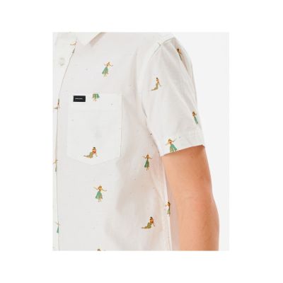 10. RIP CURL Hula Breach Shirt -Boy white