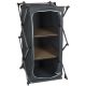 32. FOLDABLE TRAVEL CABINET WITH 3 SHELVES 49x53x95CM CAMP ACTIVE
