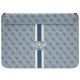 Guess 4G Printed Stripes cover for a 14" laptop - blue