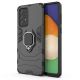 9. Ring Armor tough hybrid case cover + magnetic holder for Samsung Galaxy A73 black