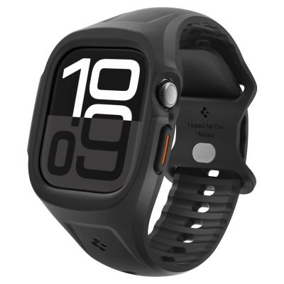 Spigen Liquid Air Pro Strap for Apple Watch 46mm - Matte Black