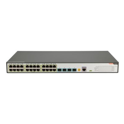 9. FiberHome S4820-28T-X-PE-AC Network Uplinks Managed L2/L3 Gigabit Ethernet (10/100/1000) PoE Support 1U Black, Gray