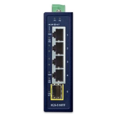 2. Switch PLANET IGS-510TF (4X 1GB BASE-T, 1X 1GB SFP)