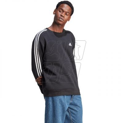 4. adidas Essentials Fleece 3-Stripes M IB4027 sweatshirt