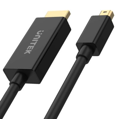 2. UNITEK ADAPTER MINIDP - HDMI, 4K@30HZ, 2M CABLE