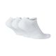 5. Nike Everyday Plus Cushioned Socks 3 Pairs White SX6889 100