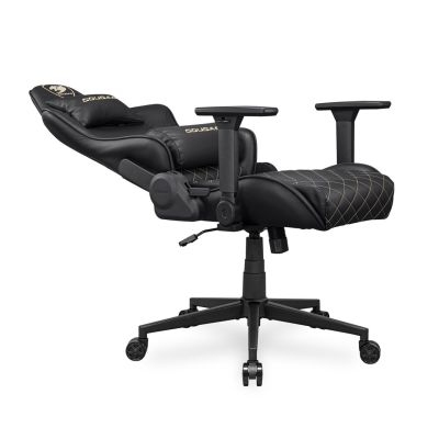 8. COUGAR CGR-AO2-GLB Universal Gaming Chair Upholstered Seat Black, Gold