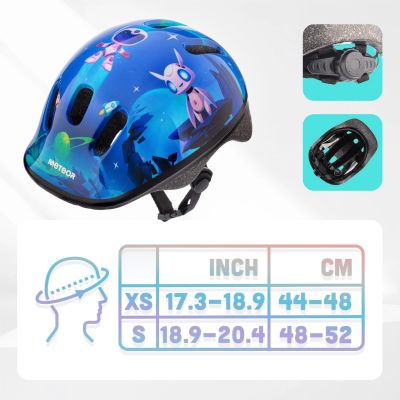 17. Meteor KS06 Alien Jr Bike Helmet 17438 size XS 44-48 cm