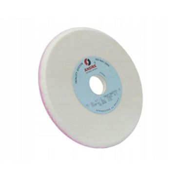 ANDRE PROFILED GRINDING WHEEL 250mm x 10/7mm x 32mm 99A60N7/CRA60O7 VTE10-35 WHITE-PINK "TYPE 1YC"