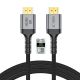 Tech-Protect UltraBoost HDMI 2.1 4K 120HZ / 8K 60HZ cable 200 cm - black