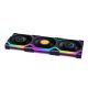 3. Lian Li UNI FAN SL Wireless LCD 120 Computer Case Fan 12 cm Black 3 pcs.