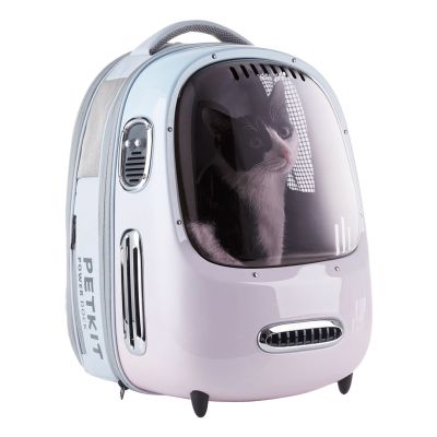 2. PETKIT Breezy 2.0 Pet Travel Backpack (Pink) Carrier