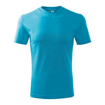 5. T-shirt Malfini Heavy U MLI-11044 turquoise