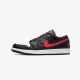2. Air Jordan 1 LOW Black/Fire Red/White sports shoes - 553558-063