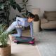 14. HMS aerobics step model AS002 in pink/gray