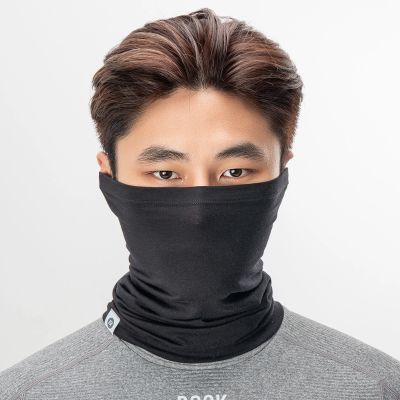 2. Rocbros YDWB005 thermal scarf tencel + wool universal size - black