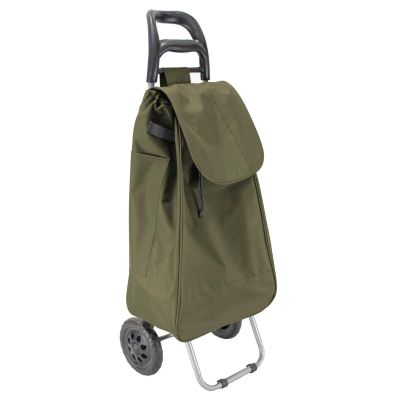 KHAKI SEMI LINE Shopping Trolley