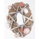 16. DECORATIVE WREATH GRAY DIAMETER 24CM