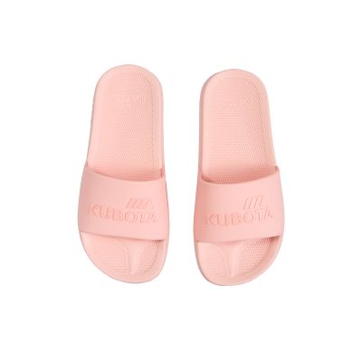 14. Basic plain powder pink pool flip-flops KUBKBB-SS24-02-08