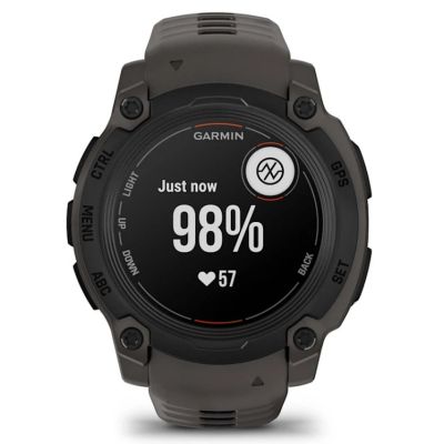 9. Garmin Instinct E 2.18 cm (0.86") MIP 40 mm Digital 166 x 166 px Black GPS